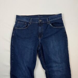 Mott & Bow Boyfriend Ridge Dark Indigo Stretch Jeans Mens 32x28 SBOY_RIDG_21MO